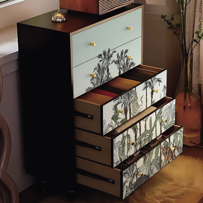 Armoire décorative de style rétro avec rangement pour la maison
