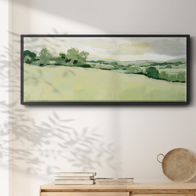Pearly Pasture I - toile encadrée