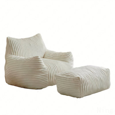 Fauteuil Hz55pmjt-Mibai1 avec repose-pieds en suède avec support à 5 zones