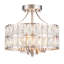 Plafonnier semi-encastré en cristal 4 lumières-97947133