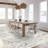 Vintage Stain Resistant Anti-Slip Washable Rug for Living Room Bedroom(Ivory/Grey)-237002920