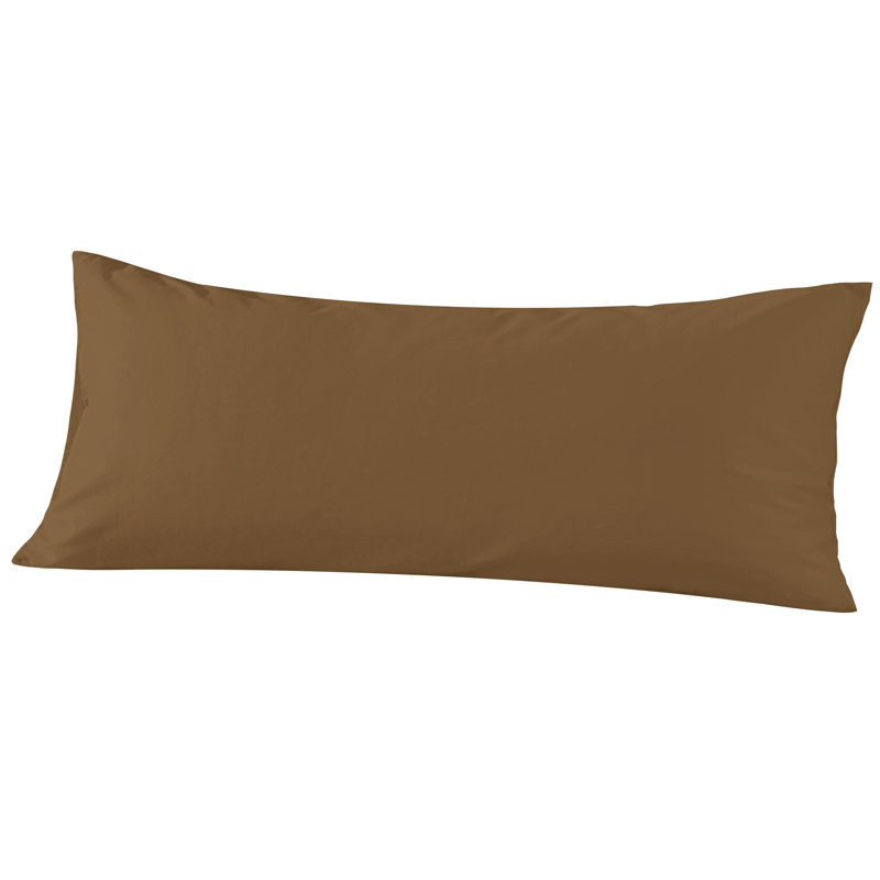 Egyptian-Quality Cotton Body Pillow Cover, 500 Thread Count Cotton Sateen Body Pillowcase with Envelope Closure, 20x54 Inches - NTBAY