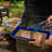 Tovolo Prep & Serve Large Marinade Tray Set With White Tray And Stratus Blue Base - Large