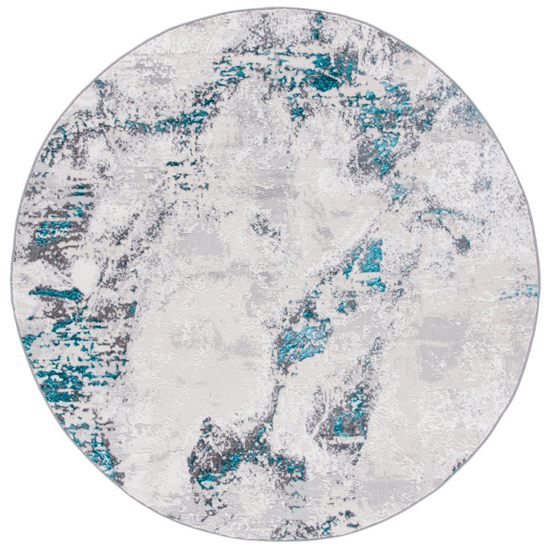 Harville Performance Abstract Rug, Round 3'