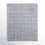 Tapis géométrique en denim fabriqué à la main Shenade-46482191