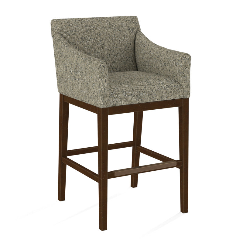 Upholstered Stool, 61676-75, White