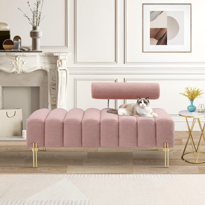 Chaise longue rembourrée Sametra