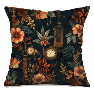 Coussin décoratif floral