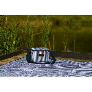 Three Rivers Picnic Cooler in White