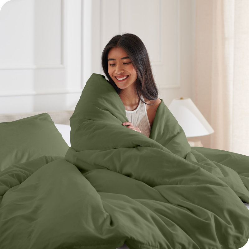 Ensemble de housse de couette en microfibre moderne et contemporain, Housse de couette simple / simple TG + 1 taie déc
