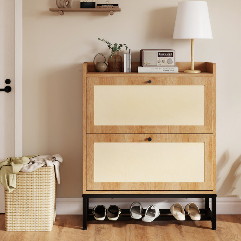 Meuble de rangement pour chaussures Slim, Kaki
