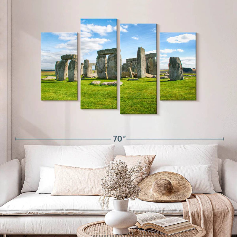 Keesha Stonehenge In England, 32" H x 52" W