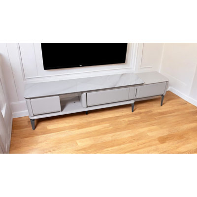 Rieanna Unfinished TV Stand for TVs up to 75"