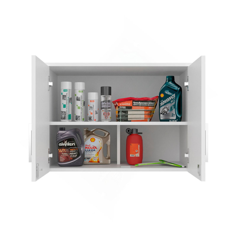 Danbury Storage Cabinet-Wall Cabinet, White