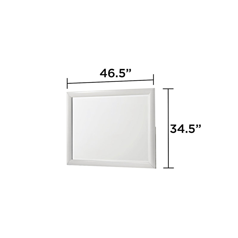 Miroir moderne (miroir inclus seulement)
