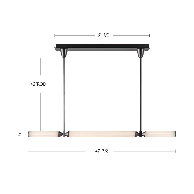Edwin 3 - Light Pendant, Urban Bronze