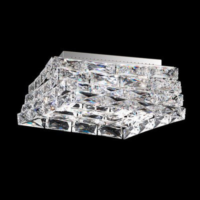 Glissando Crystal LED Flush Mount