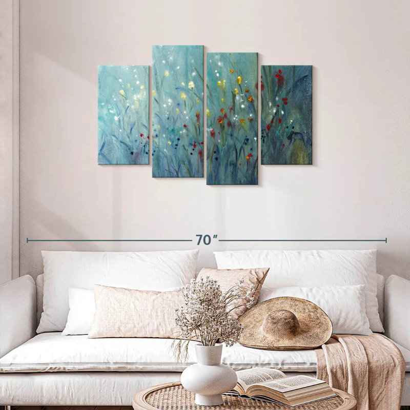 Avery Blue Vision I, 27" H x 43" W