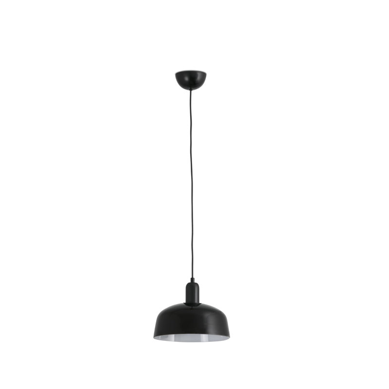 Tatawin Pendant , 4.53" H x 9.84" W x 9.84" D, Black