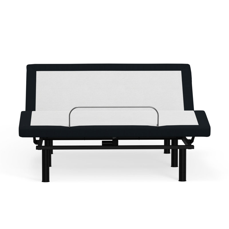 Lit double réglable avec zéro: masseur, ports, base de lampe de nuit à DEL: préréglage de la gravité, massage,