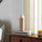 Stoneware Ceramic Vase - Textured Casual Home Decor Accent with Grid Relief Design-1694413683-1694413680