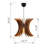 Solana 1-Light Single Sculptural Geometric Pendant-1558080441