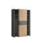Rauf Manufactured Wood Wardrobe