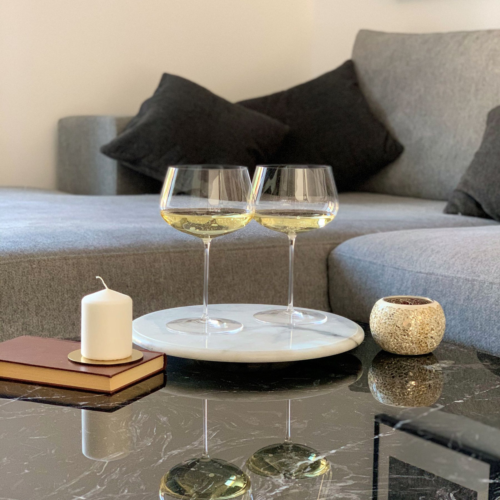 Stem Zero Crystal White Wine Glass