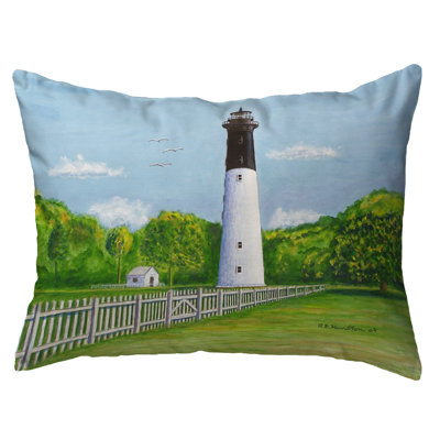 Outdoor Reversible Throw Pillow