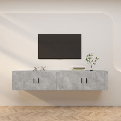 Simen Unfinished Floating TV Stand for TVs up to 43"