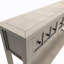 Console Ashay, table d'entrée, table de couloir de 60 po de long avec deux tiroirs de taille différente et tablette inférieure-248982202