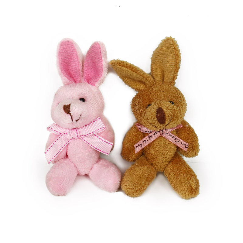 Porte-clés peluche lapin