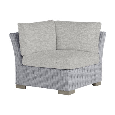 Club Woven Patio Lounge Chair with Cushions