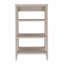 Armoire moderne Wray avec quatre tablettes ouvertes - H 30,01 po x l 17,21 po x P 17,61 po
