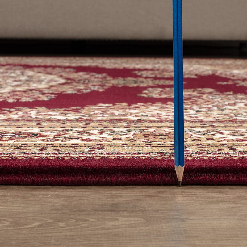 Manchester Area Rug, Red, Rectangle 7'10" x 10'6"