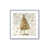 Cadre simple en chrome poli, bois massif