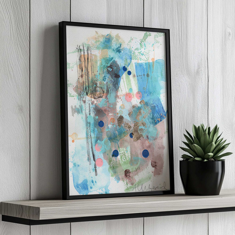 «Testimony» par Allison Ford, reproduction d'art, H 18 po x l 12 po, Reproduction encadrée d'une seule photo sans pass, Doré