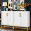 Buffet, l 59 po x P 13,75 po x H 35,75 po, blanc