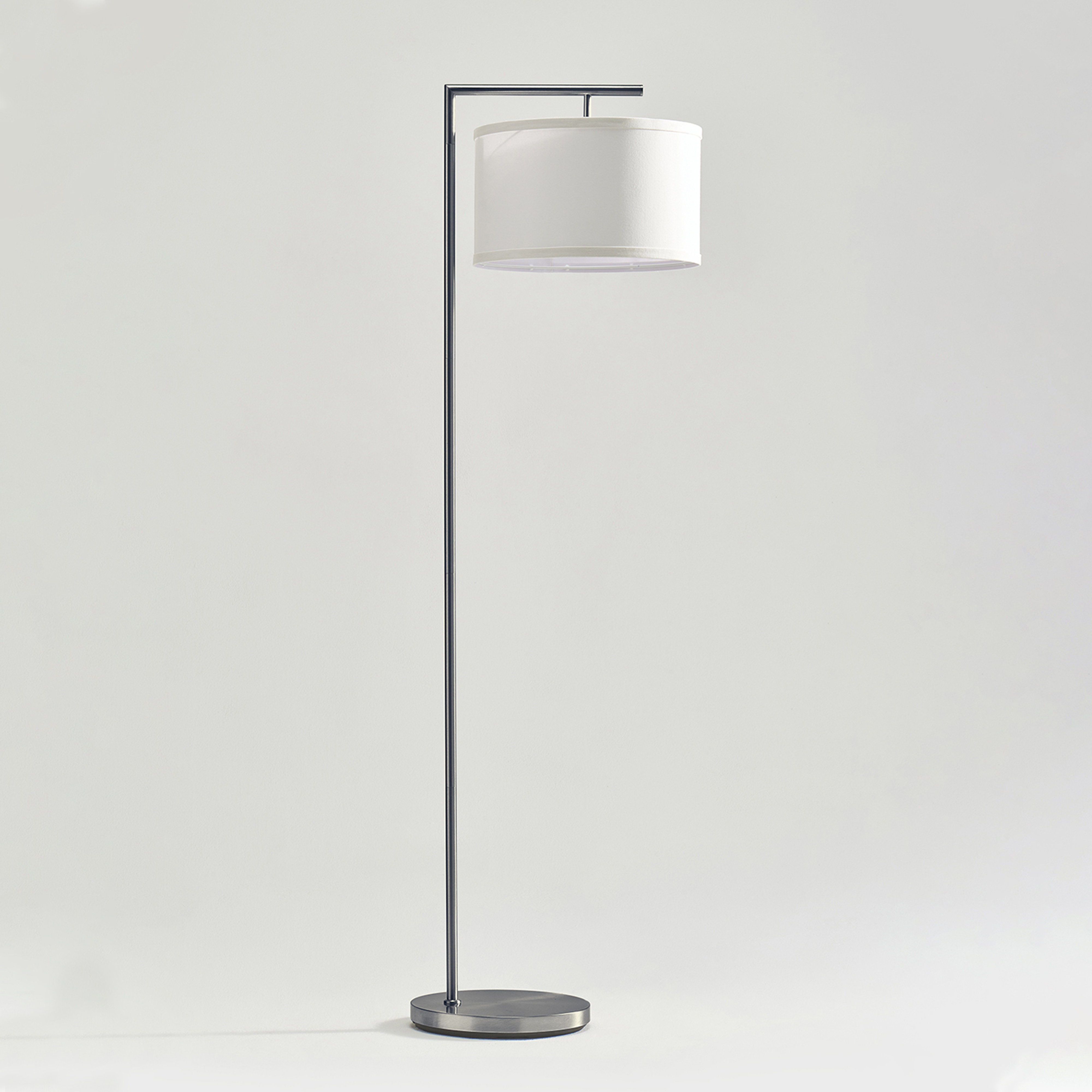 Brightech Montage Modern 60 in. Mid-Century Modern LED Floor Lamp with Fabric Drum Shade & Reviews | Joss & Main