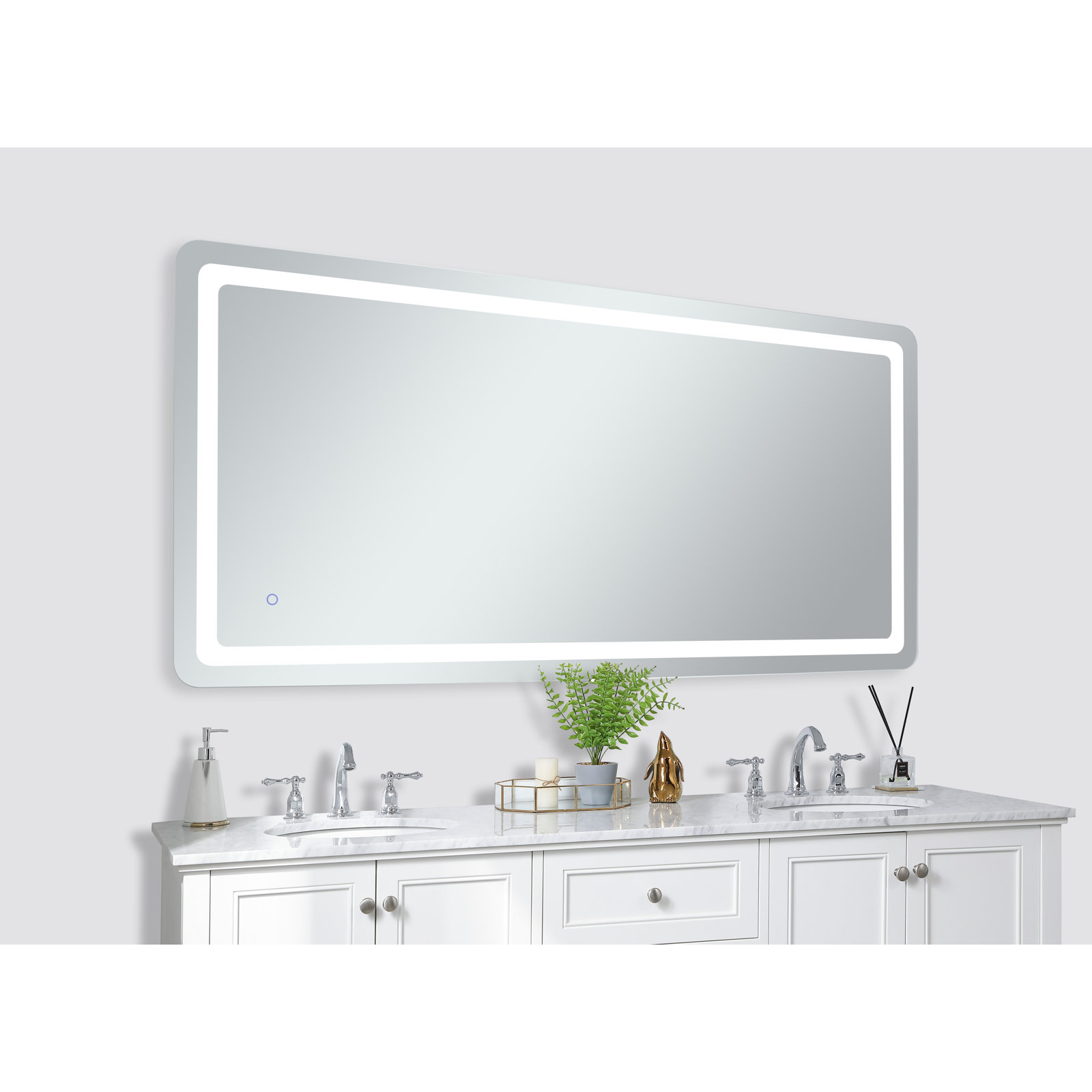 Juliane Mirror, 36" x 72", Rectangle