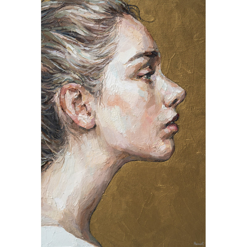 Crazy Beautiful 1 Piece Wrapped Canvas Painting, 91cm H x 61cm W x 3.81cm D