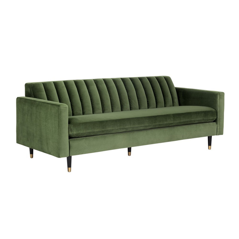 Velvet Sofa, Green