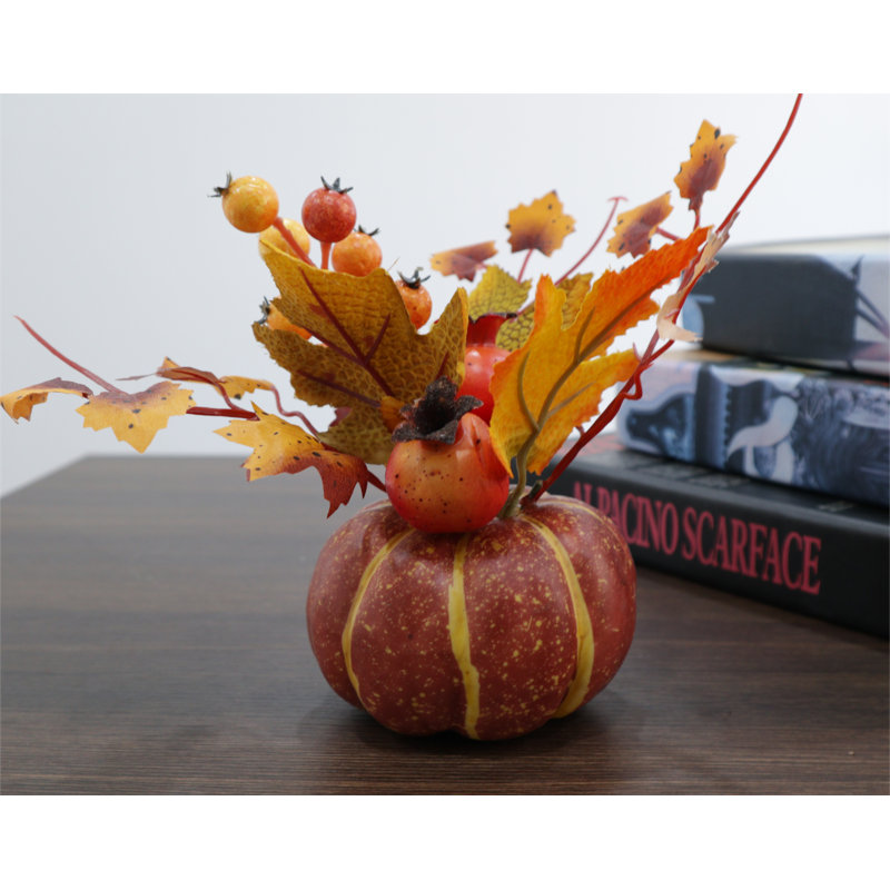 Arrangement de décorations de table Faux plantes Halloween