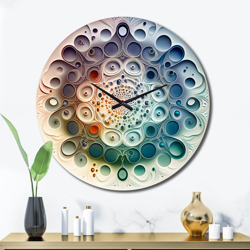 Horloge murale Cymatics, Très grand