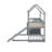 Twin Over Full Bunk Bed With Slide-1343912077