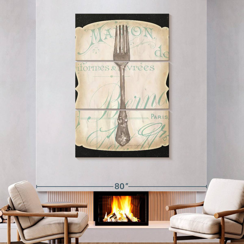 Senne French Fork I, 74" H x 48" W