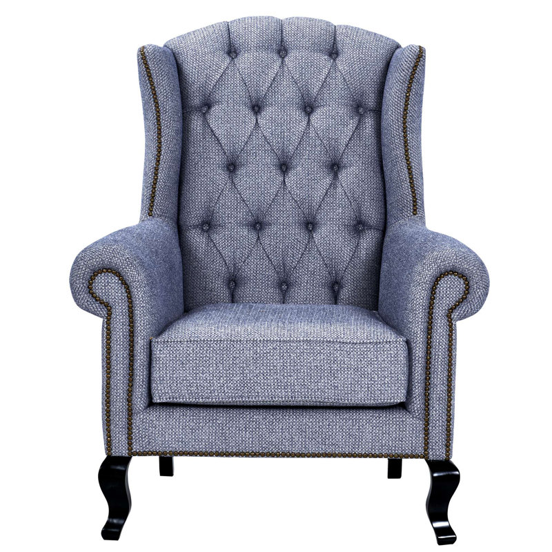 Woolsey Upholstered Wingback Chair