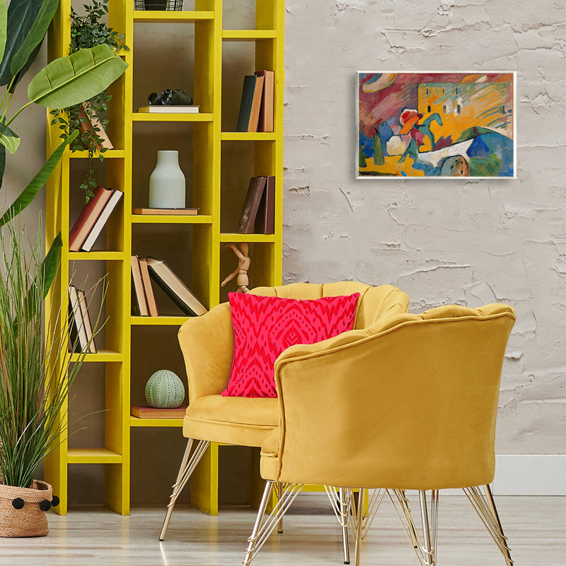 Art mural Kandinsky, H 10 po x l 15 po