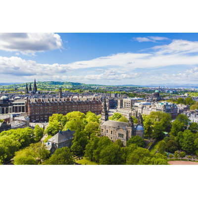 «Ayzlyn Edinburgh Skyline», photographie sur toile tendue