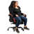 LED Gaming Chair with Footrest-1596457813